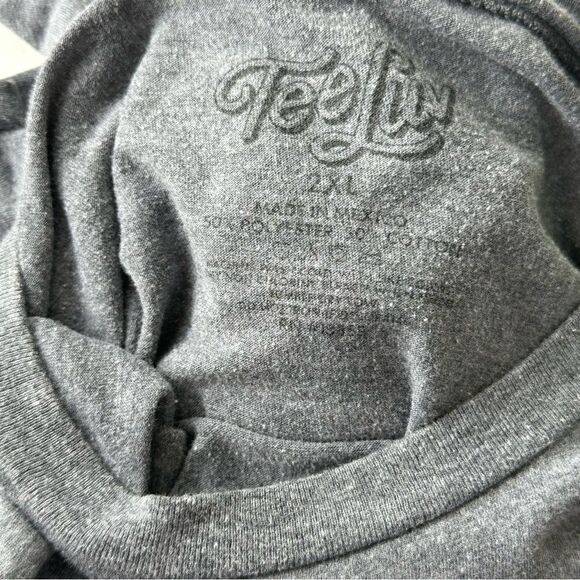 Wimpy Big Buns Cannot Lie Grey Graphic Burger Tee Shirt Sz 2XL - Picture 5 of 5